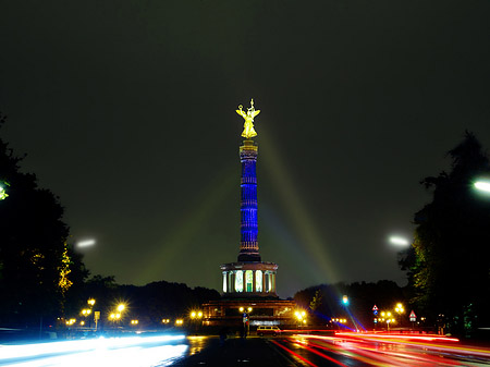 Foto Straße des 17. Juni und Siegessäule - Berlin