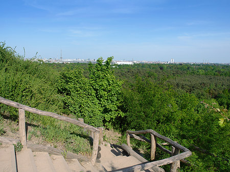 Foto Treppe auf den Drachenfliegerberg - Berlin