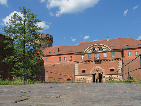 Foto Zitadelle Spandau - Eingang am Kommandantenhaus