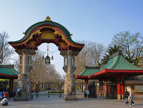 Fotos Eingang zum Zoo