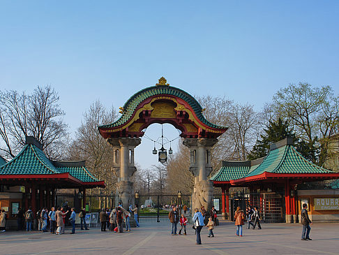Fotos Eingang zum Zoo