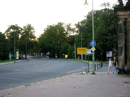 Foto Ortsschild Potsdam