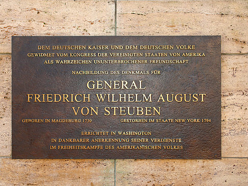 Foto Schild General von Steuben - Potsdam