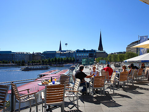 Fotos Brunchterrasse auf dem Alster Pavillon