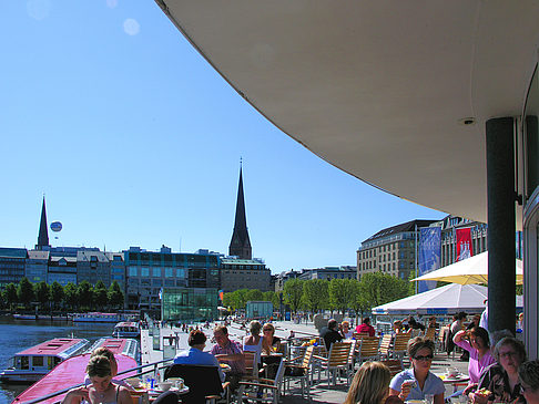 Fotos Brunchterrasse auf dem Alster Pavillon