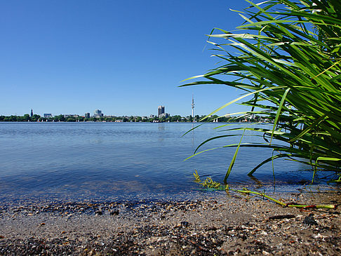 Badestrand an der Außenalster