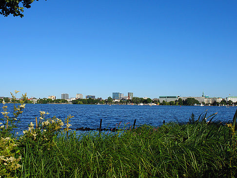 Fotos Blick nach Osten von der Außenalster | Hamburg