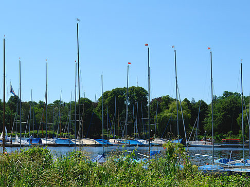 Bootsverleih und Hafen auf der Außenalster