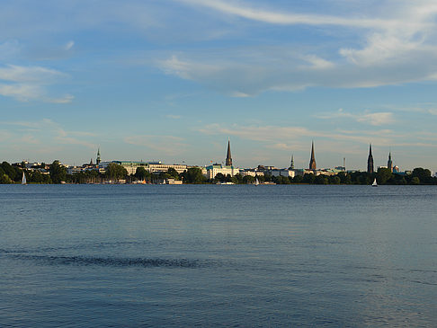 Außenalster Panorama Fotos