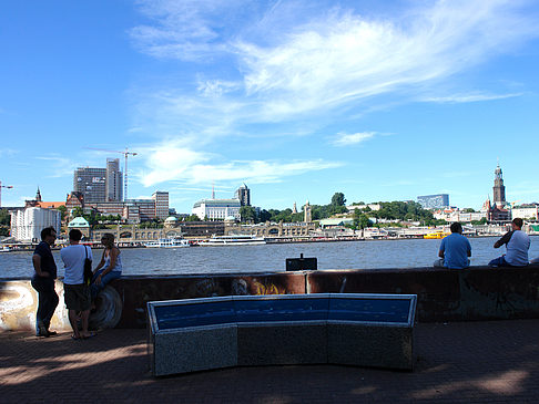 Fotos Aussichtspunkt mit Blick auf den Hafen | Hamburg