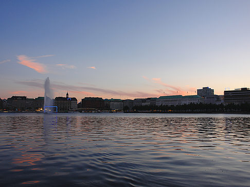 Fontäne auf der Binnenalster