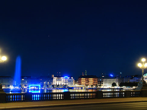 Fotos Binnenalster bei Nacht