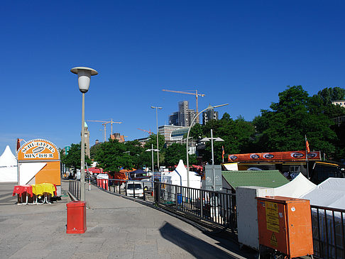 Foto Bei den Landungsbrücken