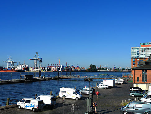 Blick auf den Hafen