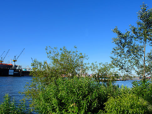 Blick auf den Hafen Foto 