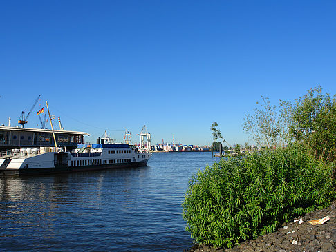 Blick auf den Hafen Foto 