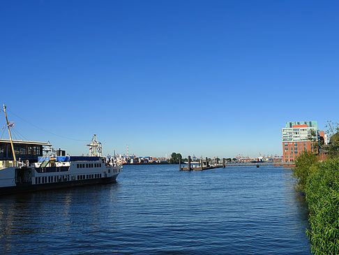 Foto Blick auf den Hafen