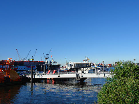 Foto Blick auf den Hafen