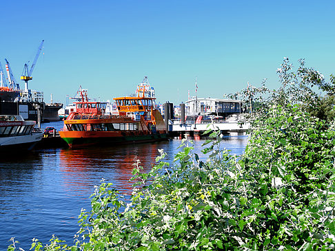 Blick auf den Hafen