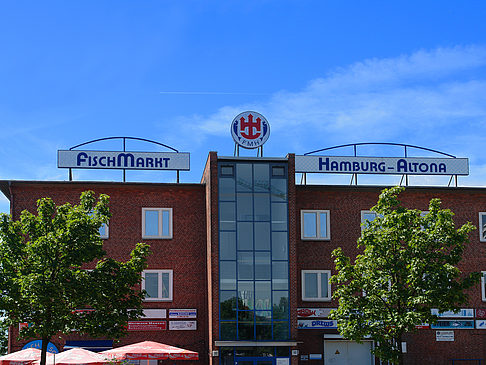 Fischmarkt von Hamburg Altona Fotos