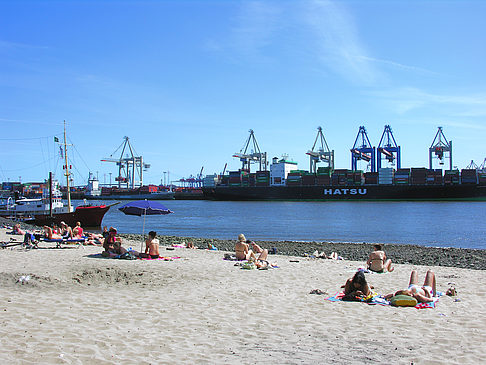 Fotos Strand und Hafen von Övelgönne