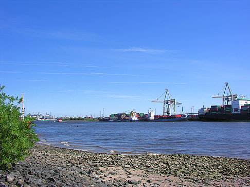 Fotos Strand und Hafen von Övelgönne | Hamburg