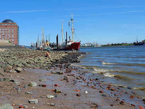 Fotos Strand und Hafen von Övelgönne | Hamburg