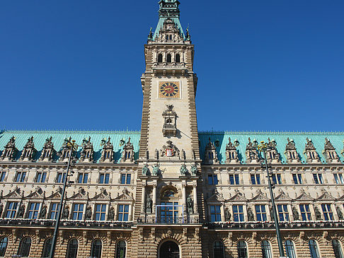 Foto Hamburger Rathaus - Hamburg