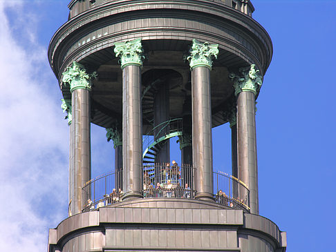 Foto St. Michaelis Kirche - Turm - Hamburg