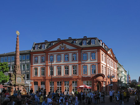 Haus zum Grimmvogel mit Liebfrauenbrunnen Fotos