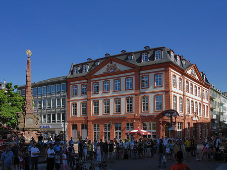 Haus zum Grimmvogel mit Liebfrauenbrunnen