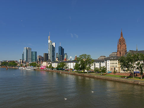 Foto Blick über den Main - Frankfurt am Main