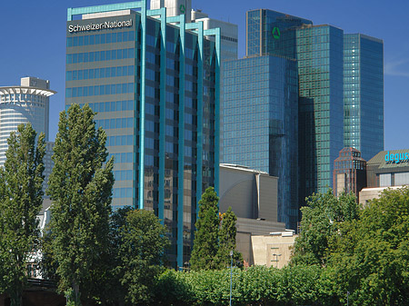 Foto Schweizer National mit Dresdner Bank - Frankfurt am Main
