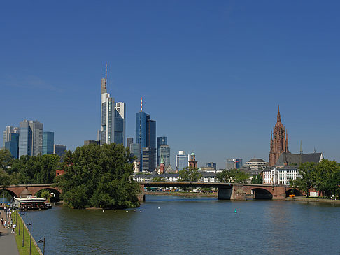 Foto Skyline von Frankfurt - Frankfurt am Main