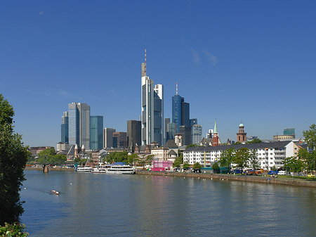 Skyline von Frankfurt Foto 