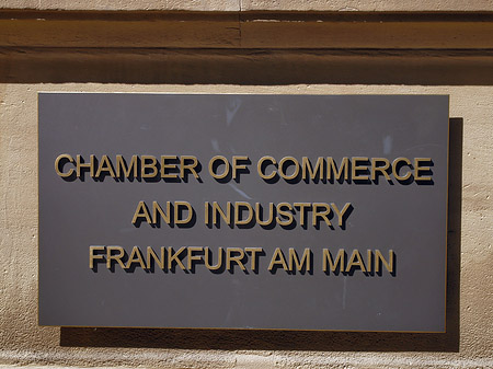 Foto Chamber of Commerce and Industrie Frankfurt am Main