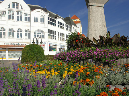 Rundell an der Seebrücke Fotos