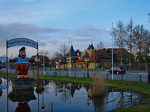 Heidepark am Abend