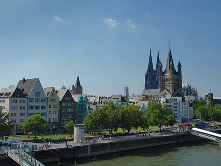 Foto Frankenwerft am Rhein - Köln