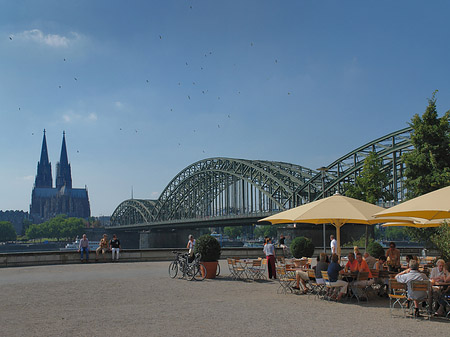 Fotos Hohenzollernbrücke am Kölner Dom | Köln
