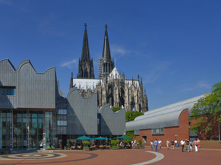 Foto Weg zum Kölner Dom