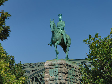 Foto Reiterstandbild - Köln
