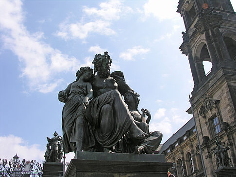 Foto Treppe am Schlossplatz - Dresden
