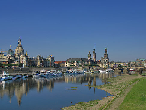 Fotos Blick über die Elbe | Dresden