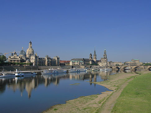 Fotos Blick über die Elbe