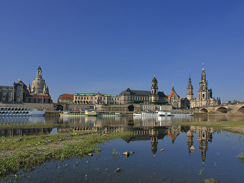 Foto Blick auf den Schlossplatz - Dresden
