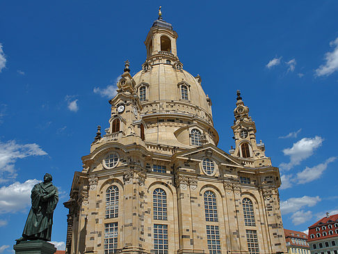 Fotos Frauenkirche und Lutherdenkmal