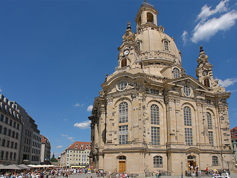 Foto Frauenkirche und Neumarkt - Dresden