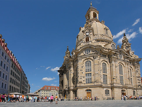 Foto Frauenkirche und Neumarkt