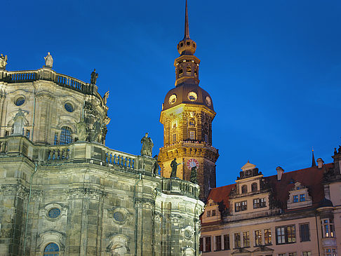 Schloss am Abend Foto 